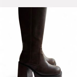 dELiA*s Dark Brown Heeled Boots